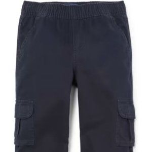 Boys Uniform Pull On Cargo Pants - New navy - Boys Size 16